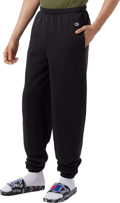 Custom Champion Powerblend Sweatpants with Pockets Coastal Reign